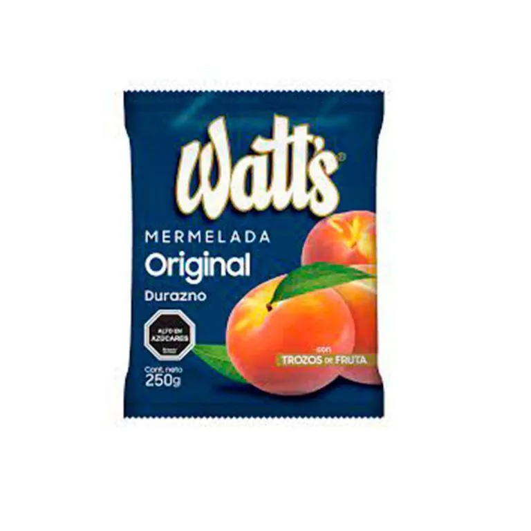 MERMELADA DE DURAZNO WATT’S 250 GR