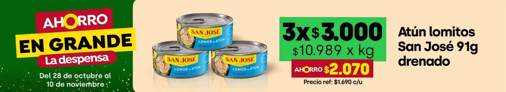 Catálogo de Catálogo Jumbo 3 de noviembre al 10 de noviembre 2025 - Página 1