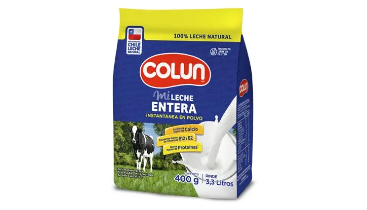 Leche En Polvo Colun Entera 400 Gr