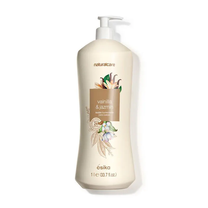 Crema corporal humectante Natural Care Jazmín & Vainilla