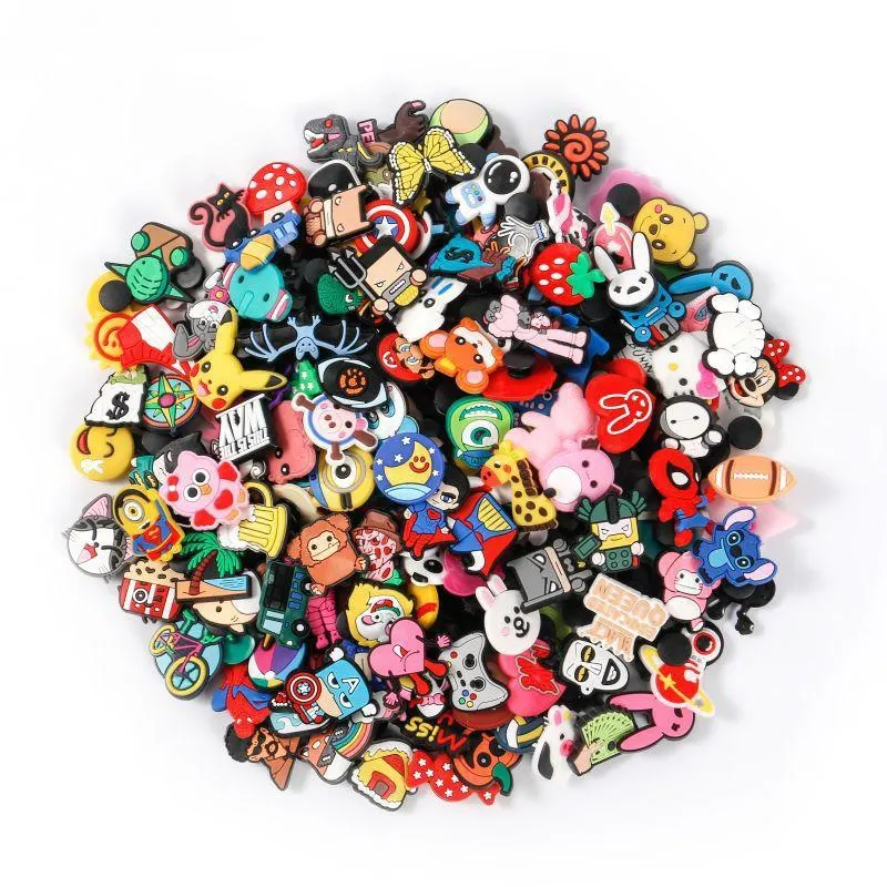 Pack 50 Charms Decorativos Compatible Con Crocs