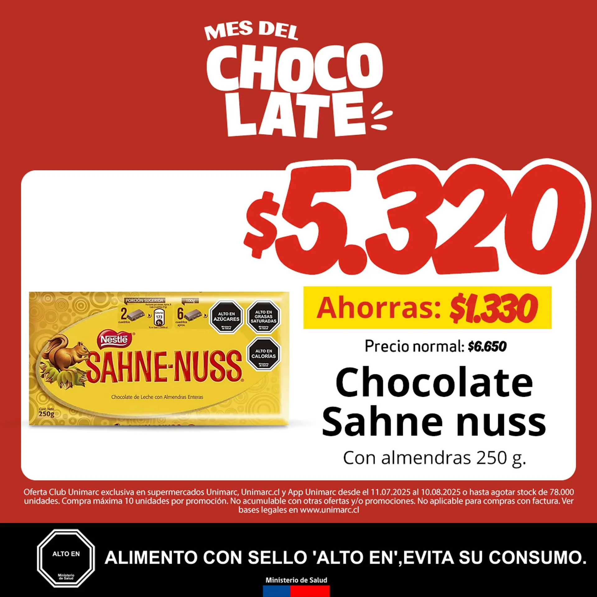 Catálogo de Catálogo Unimarc 14 de julio al 4 de agosto 2025 - Página 1