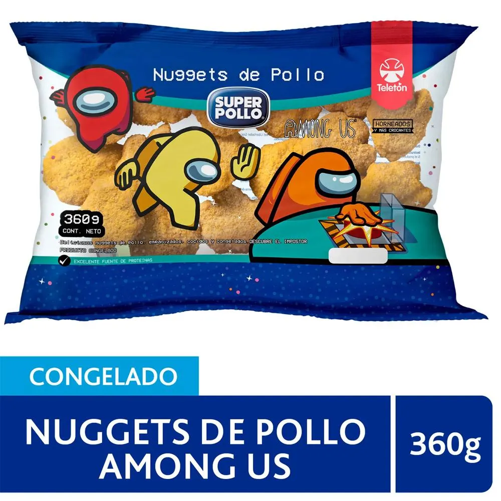 Nuggets De Pollo Super Pollo Among 360 gr