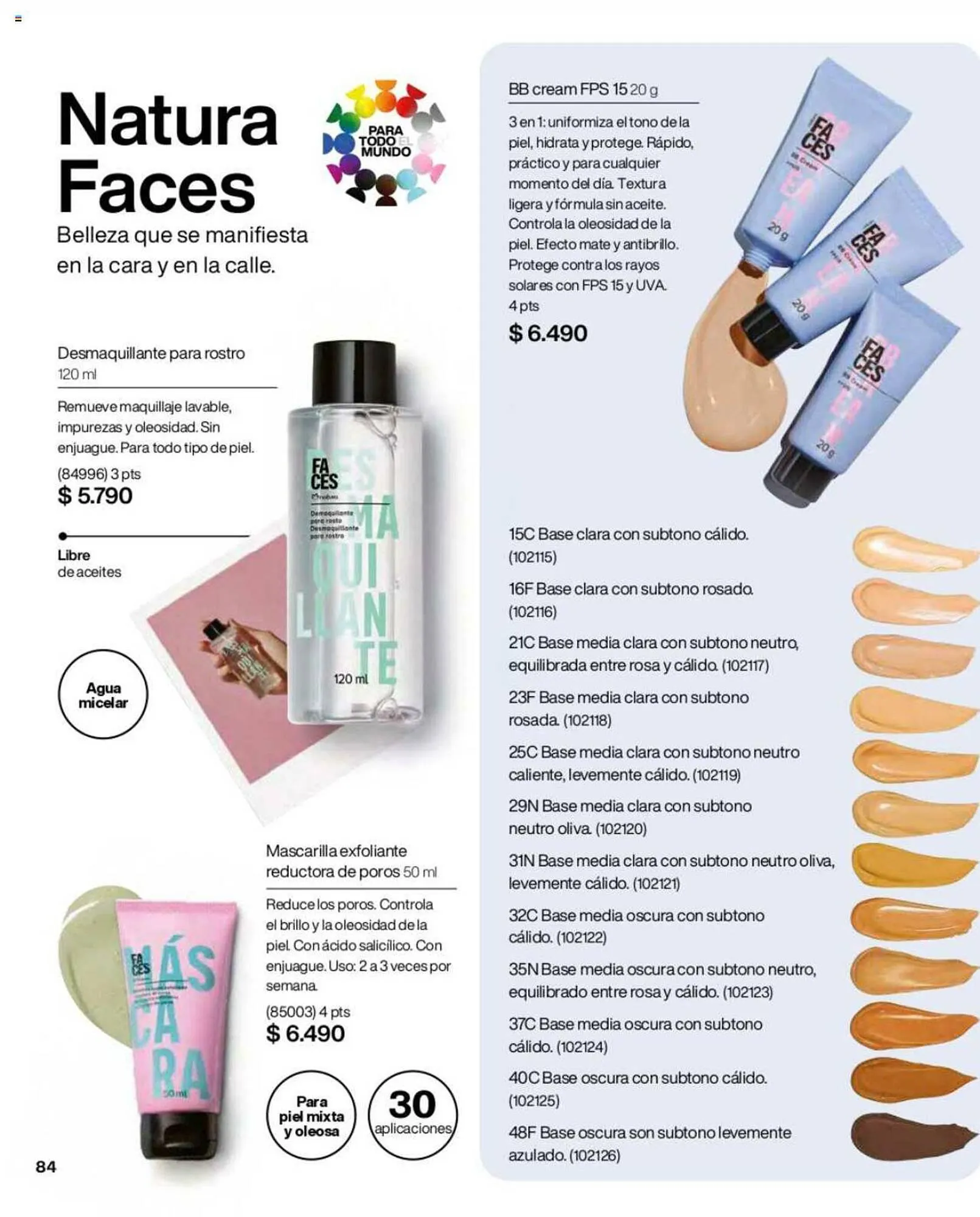 Catálogo de Catálogo Natura 1 de julio al 31 de octubre 2023 - Página 84