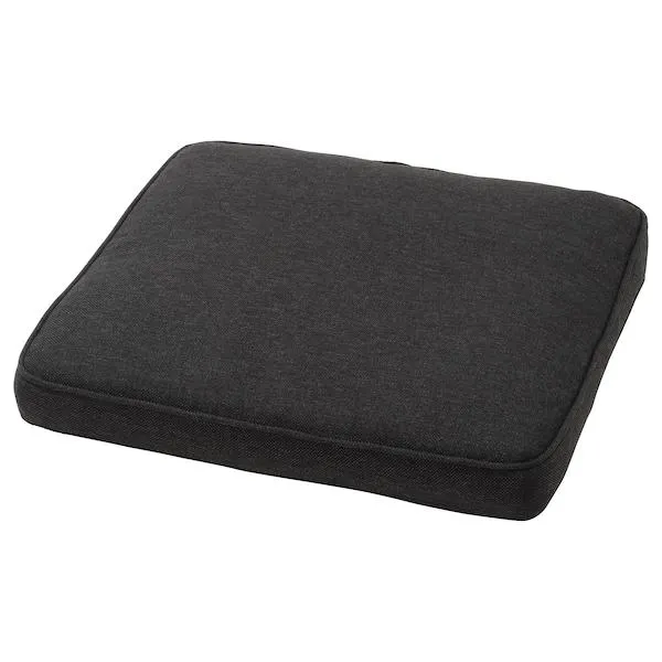 Funda cojín asiento de exterior, exterior gris oscuro,
