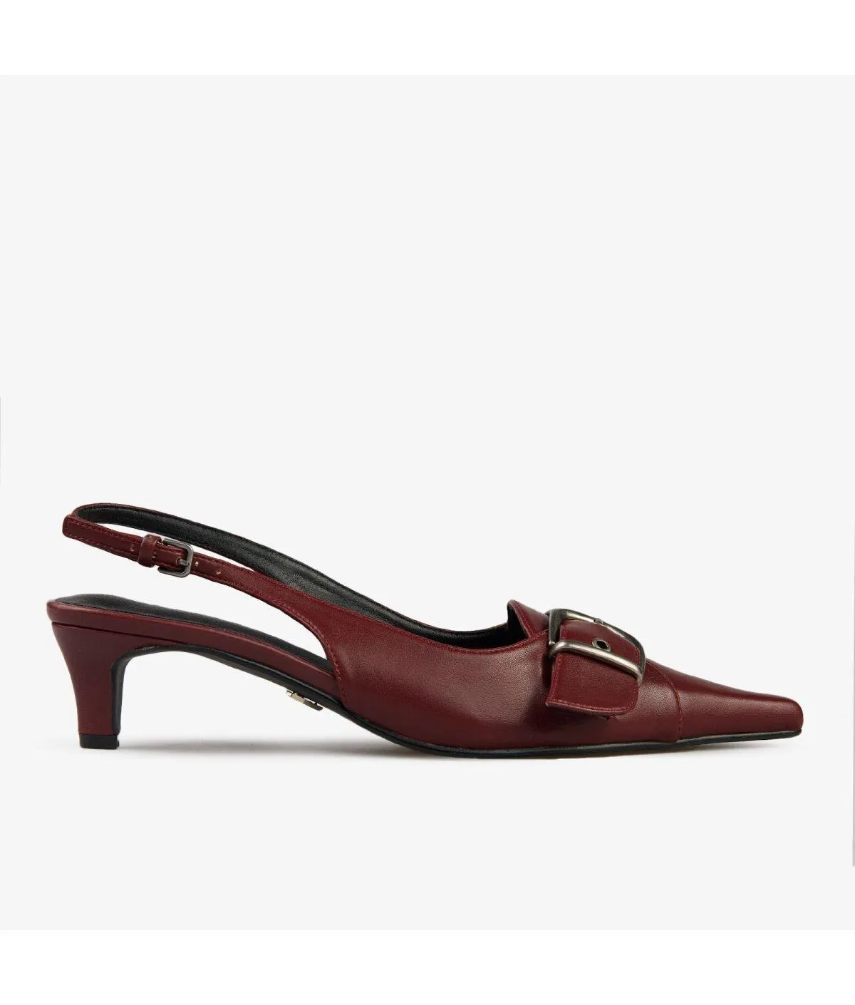 Zapato Tacón Mujer 1975 Efecto Cuero