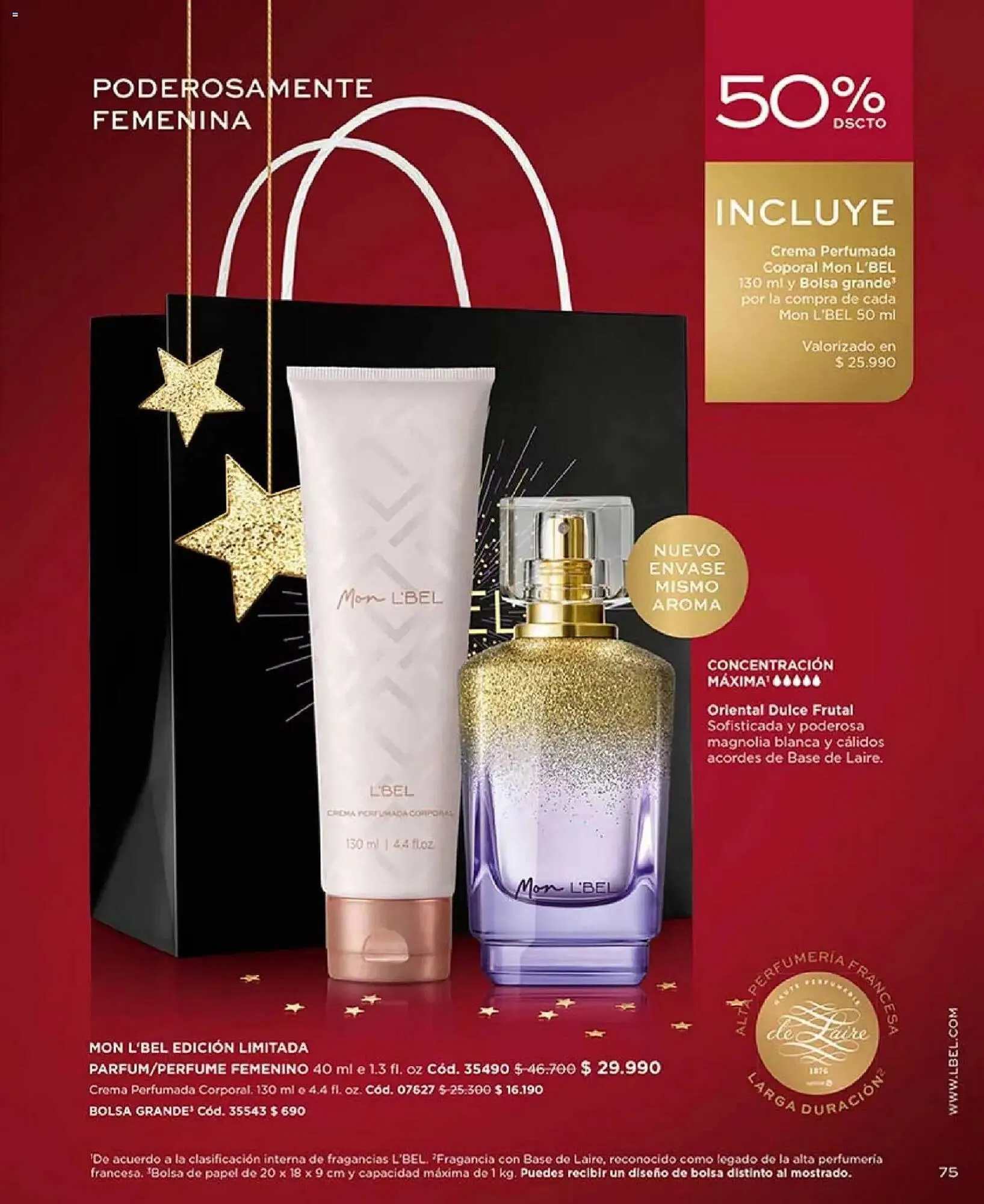Catálogo de Catálogo L'Bel 30 de noviembre al 1 de enero 2026 - Página 75