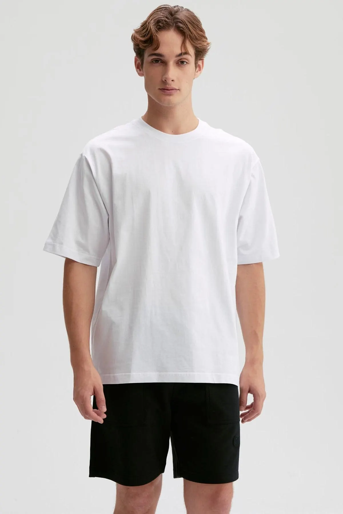Polera Hombre Oversize Blanco
