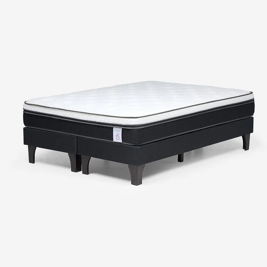 Cama New Style 6 de 2 Plazas + Almohada Memory Max Plus