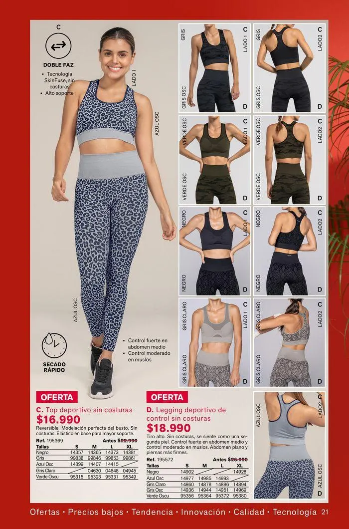 Catálogo de Ofertas Leonisa 23 de agosto al 6 de septiembre 2024 - Página 21