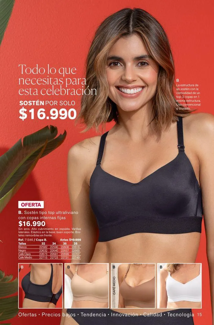 Catálogo de Ofertas Leonisa 23 de agosto al 6 de septiembre 2024 - Página 15