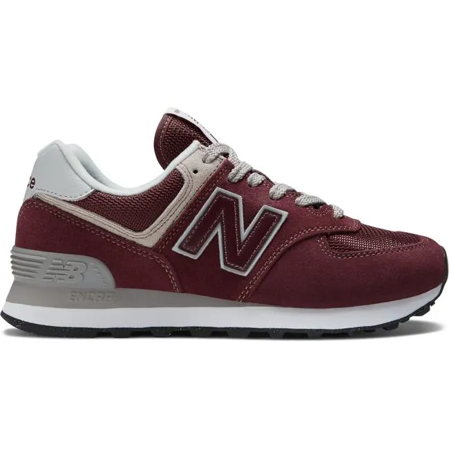 Zapatillas Urbanas Mujer New Balance 574 Burdeo