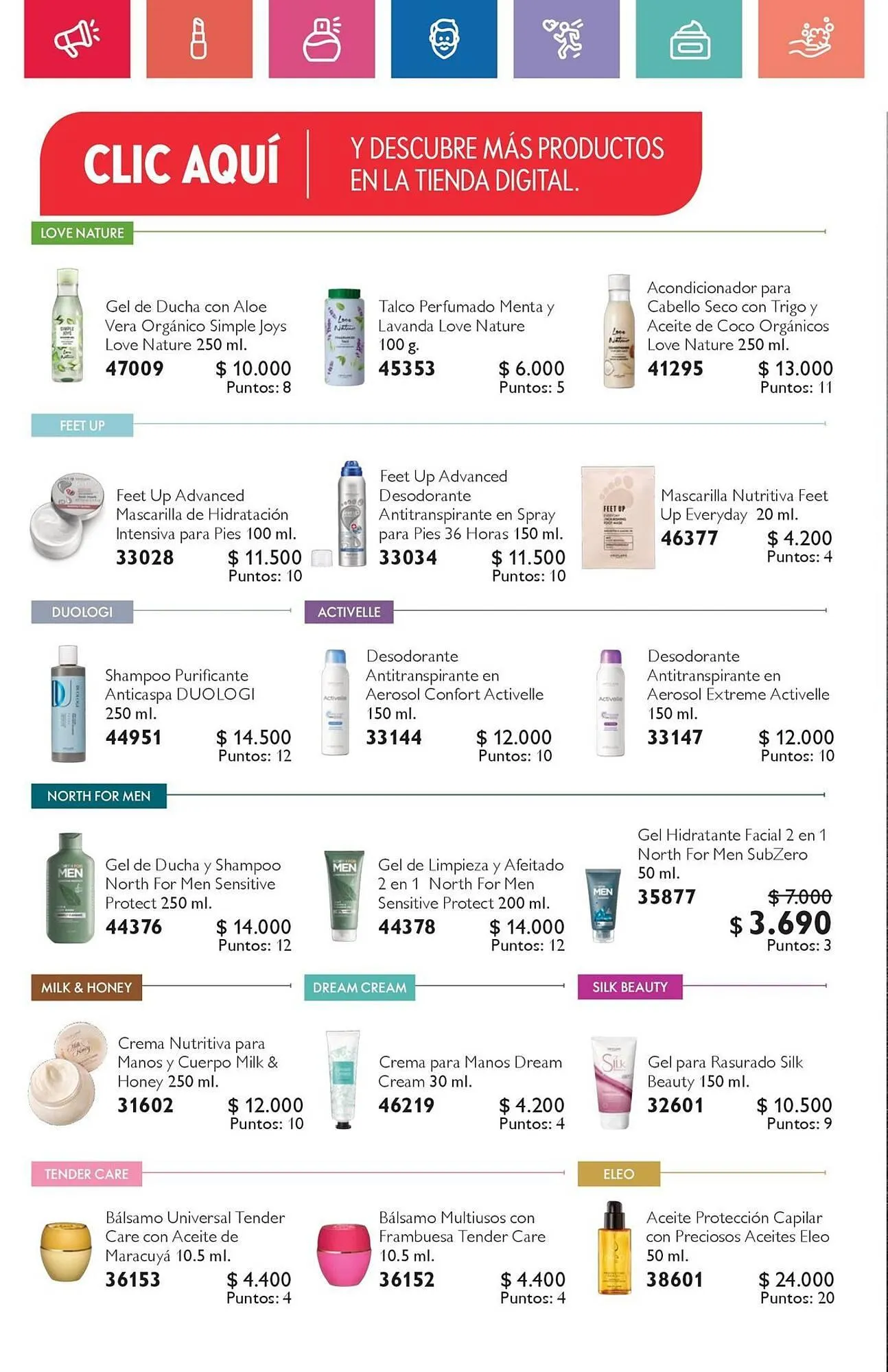 Catálogo de Catálogo Oriflame 8 de septiembre al 22 de septiembre 2024 - Página 70