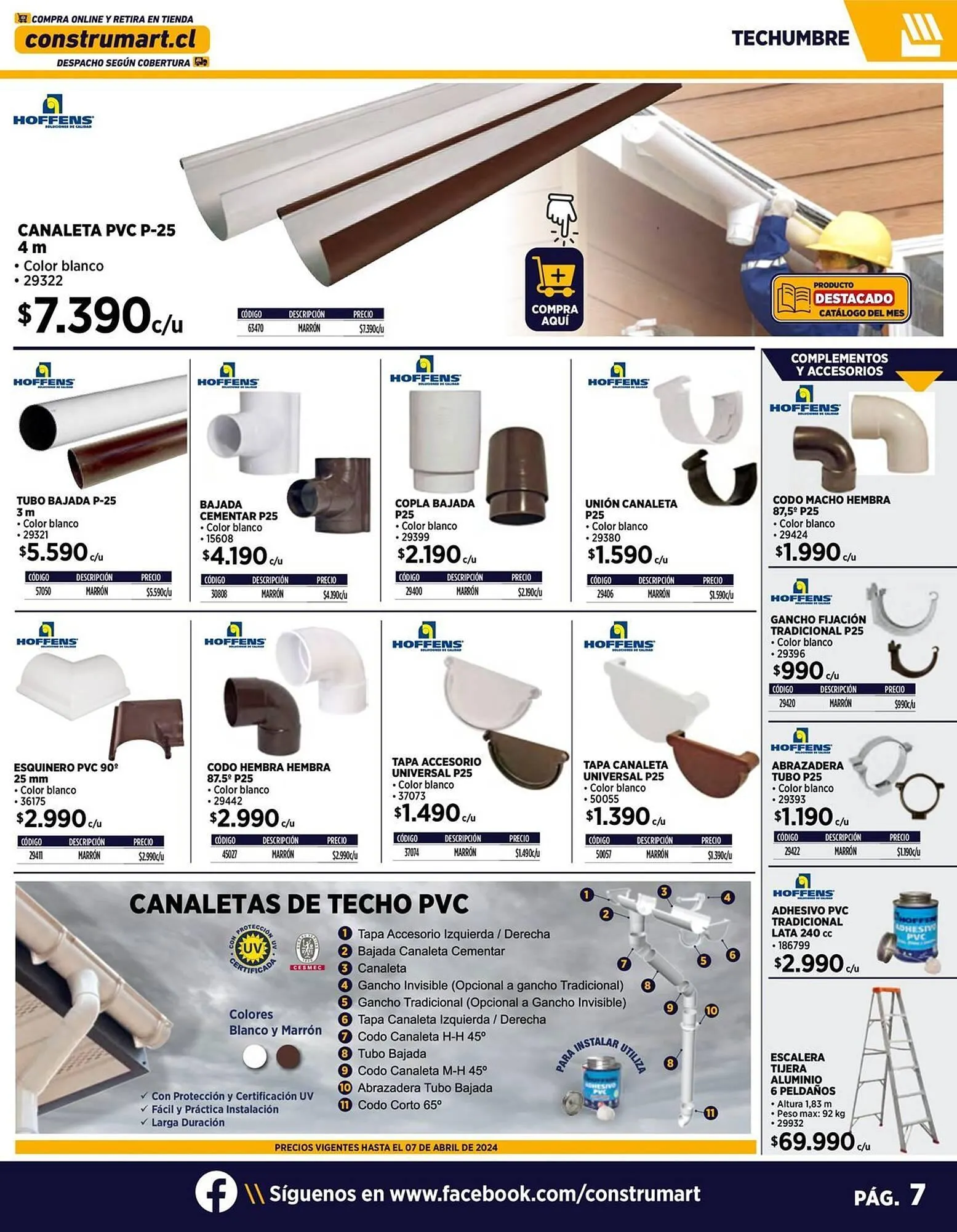 Catálogo de Catálogo Construmart 3 de abril al 28 de abril 2024 - Página 7