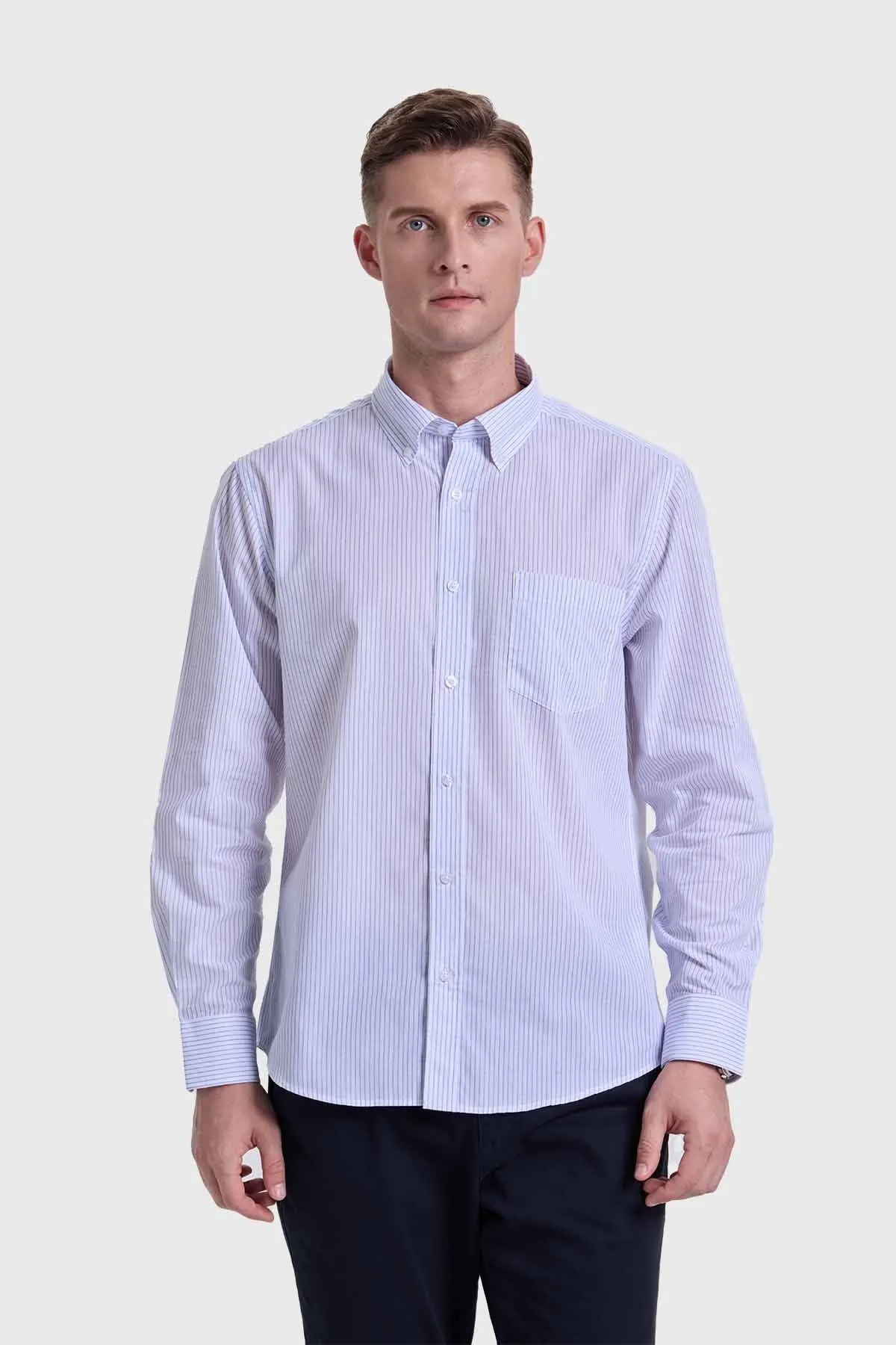 Camisa Hombre Fantasía Blanco