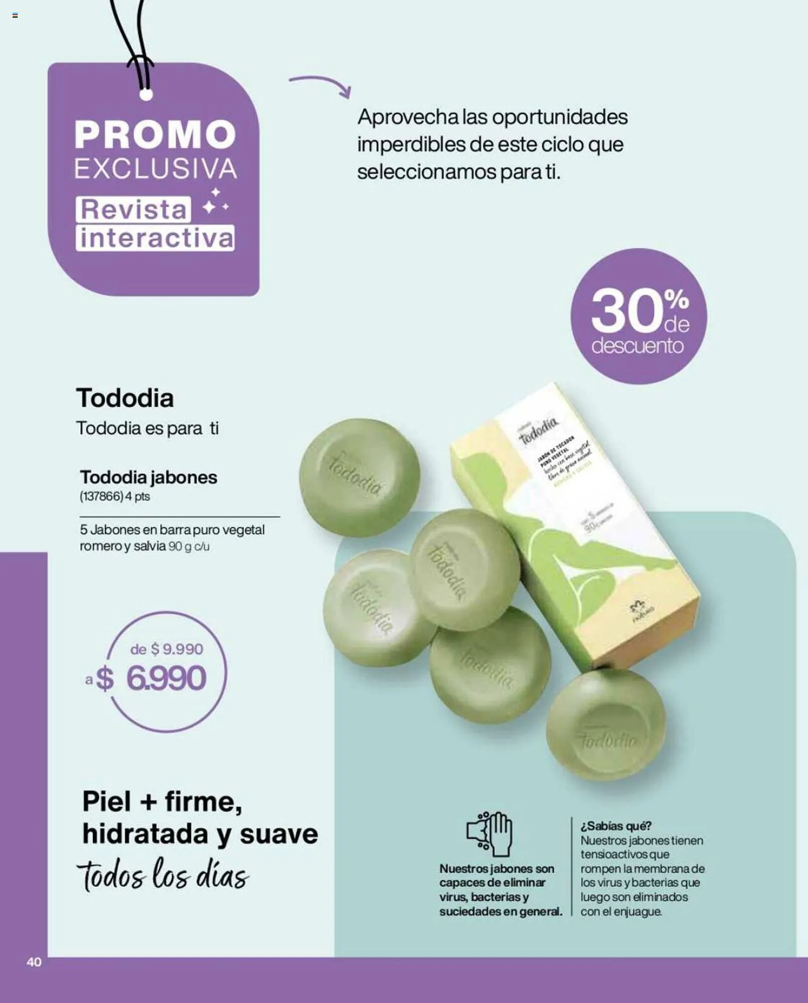 Catálogo de Catálogo Natura 1 de julio al 31 de octubre 2023 - Página 40