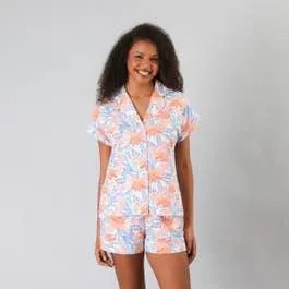 Pijamas Top Camisero / Short Caja