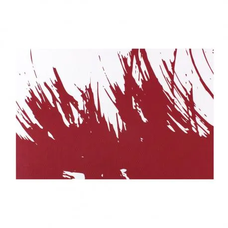 Individual Brushstroke Rojo 45x30cm Kassa-Dini