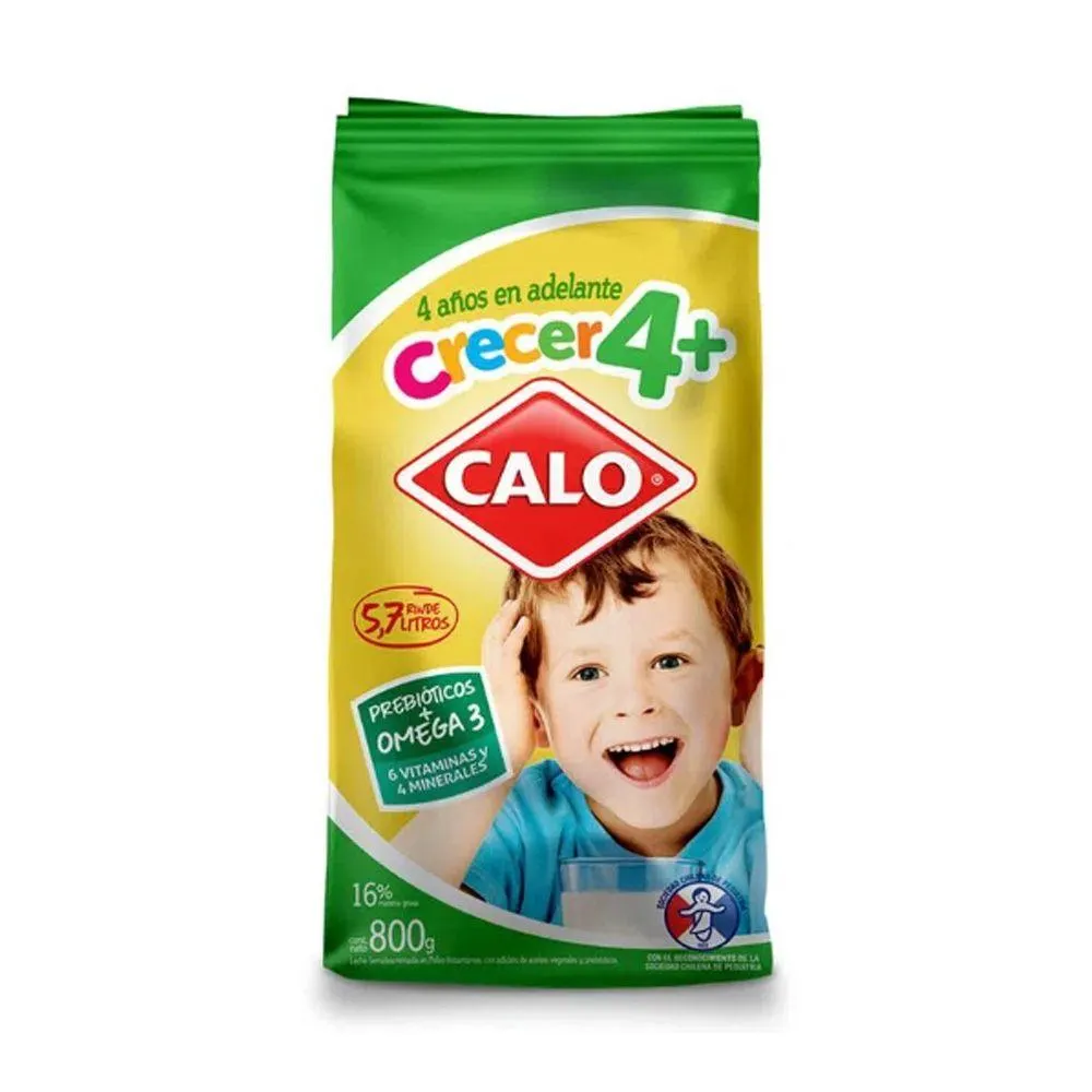 Leche En Polvo Crecer 4+ Calo 800g