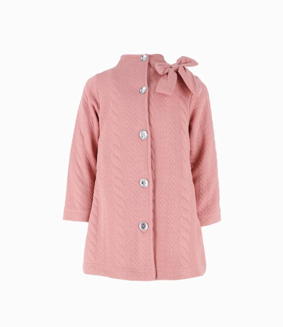 Conjunto Niña De Abrigo Y Vestido