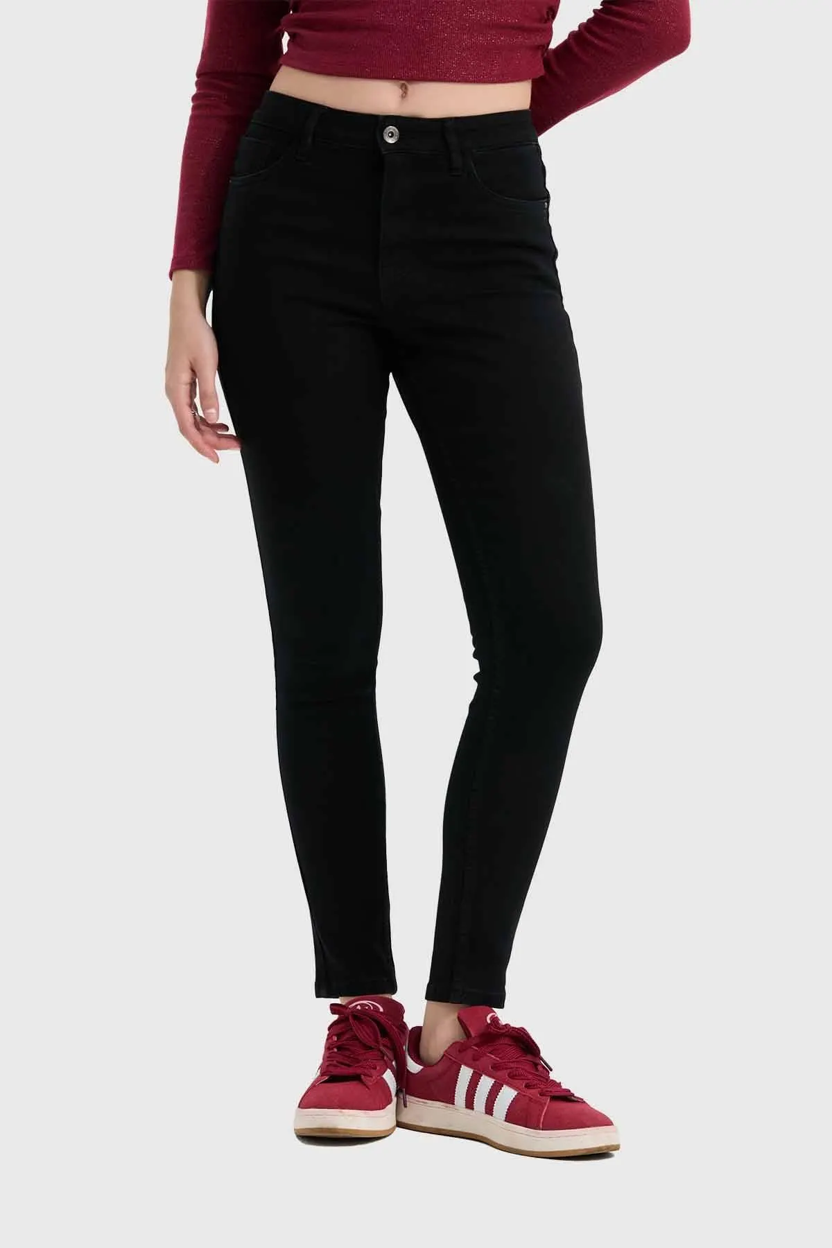 Jeans Mujer Skinny Emilia Negro