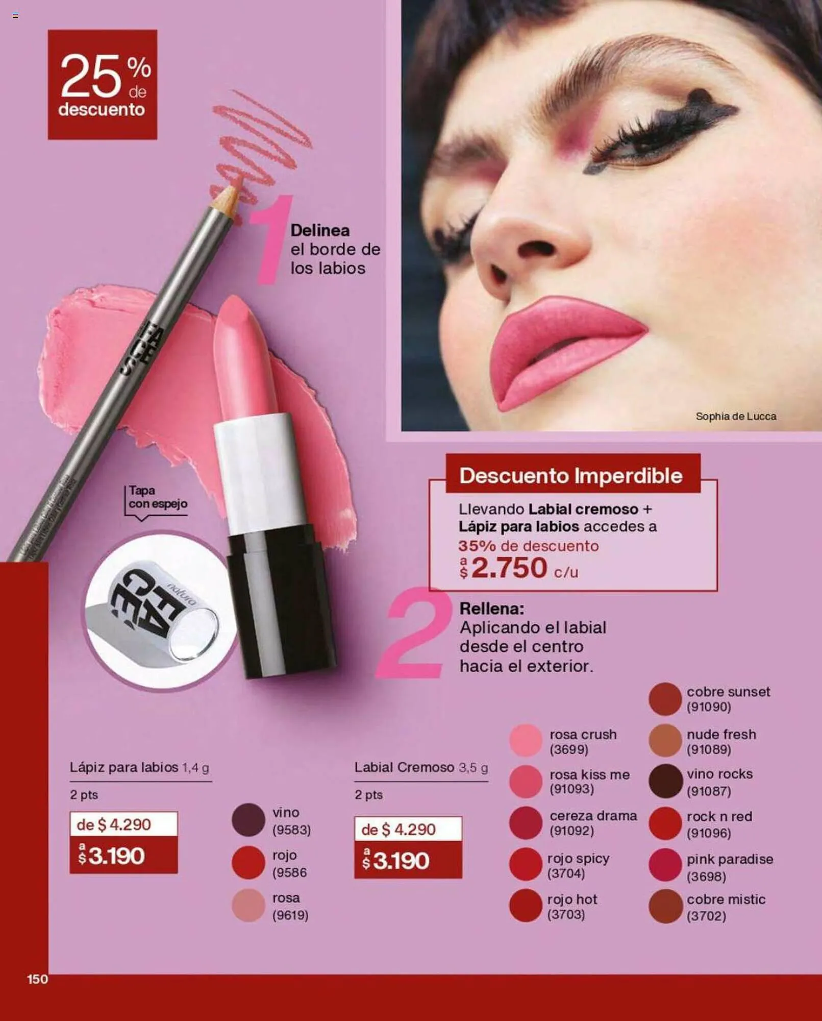 Catálogo de Catálogo Natura 1 de septiembre al 30 de septiembre 2023 - Página 150