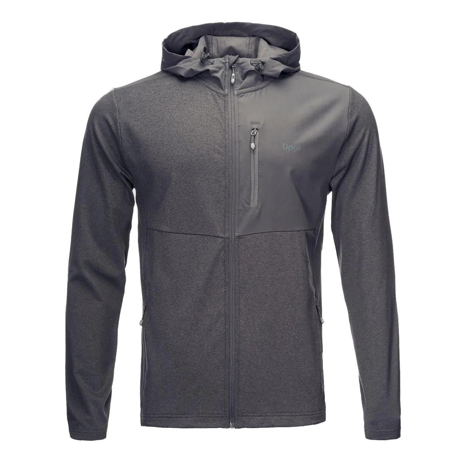 Poleron Hombre Axis Hoody Jacket Grafito Lippi