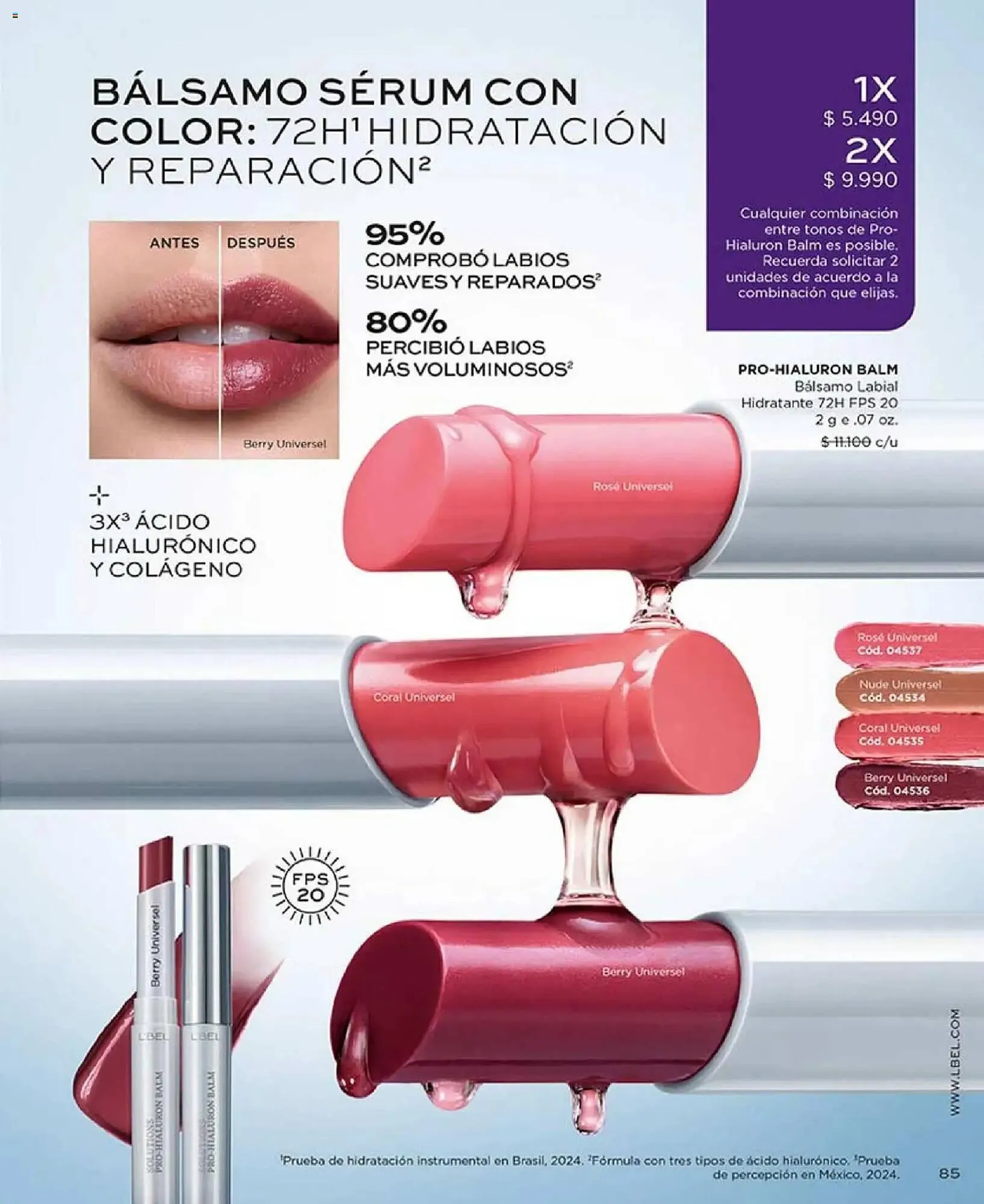 Catálogo de Catálogo L'Bel 6 de enero al 16 de febrero 2026 - Página 84