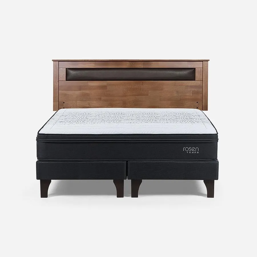 Cama Tempo King + Respaldo Ferrara