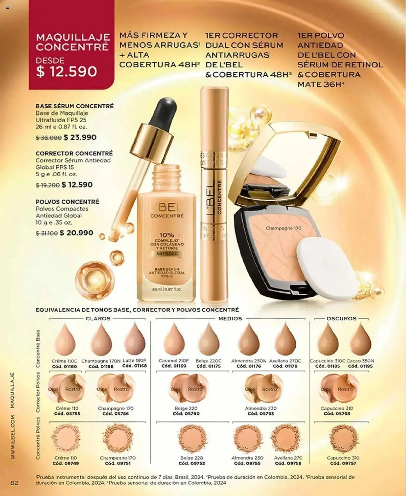 Catálogo de Catálogo L'Bel 14 de octubre al 1 de noviembre 2025 - Página 82