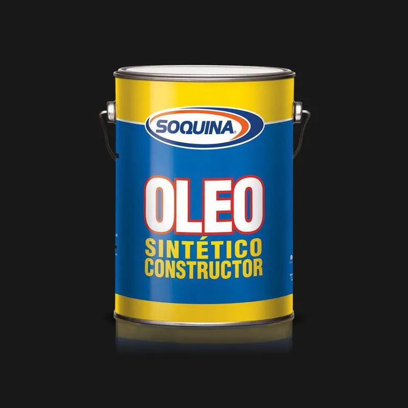 Óleo sintético Constructor 1 gl Negro Semibrillo