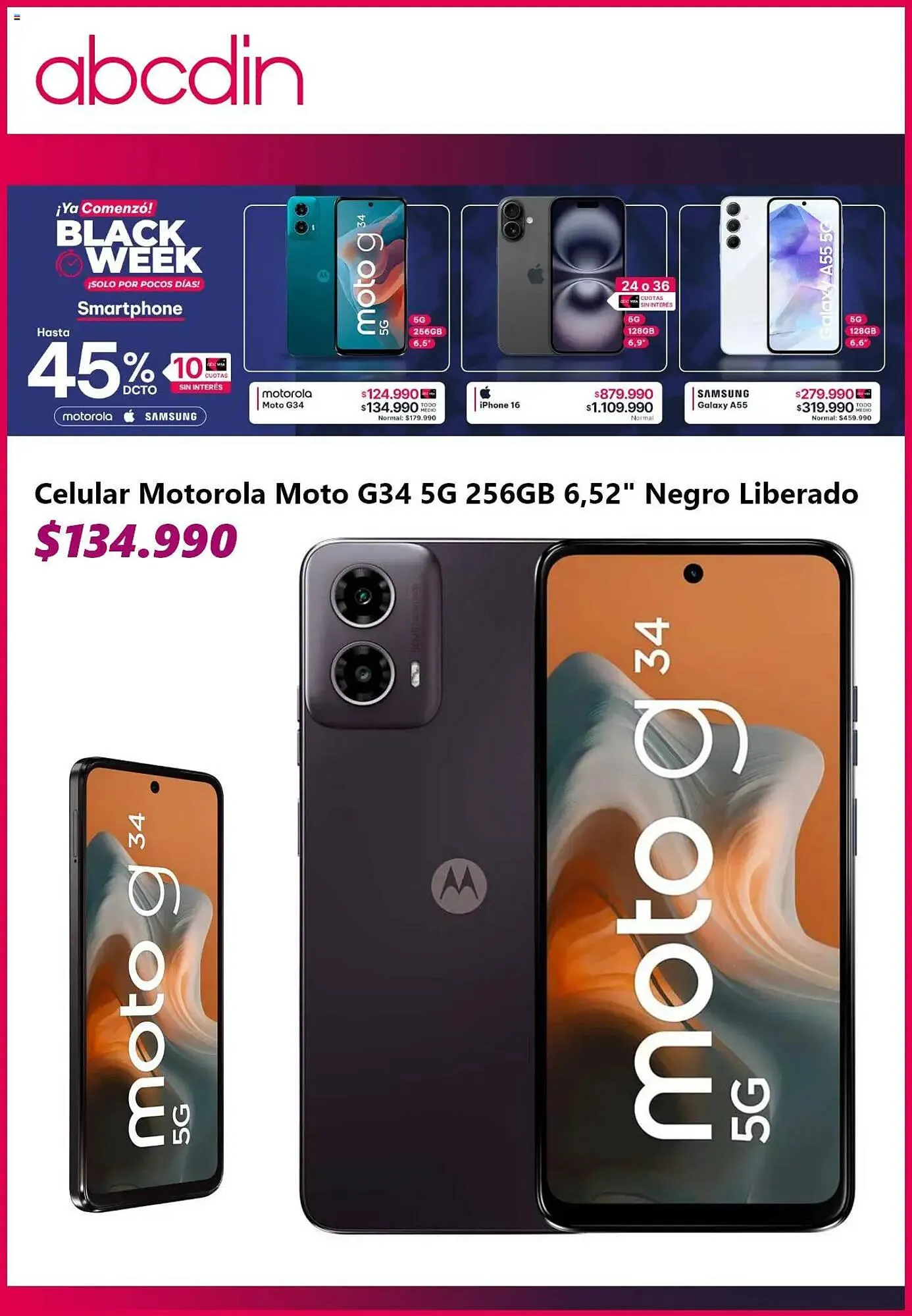 Catálogo de Catálogo Abcdin 29 de noviembre al 2 de diciembre 2024 - Página 5