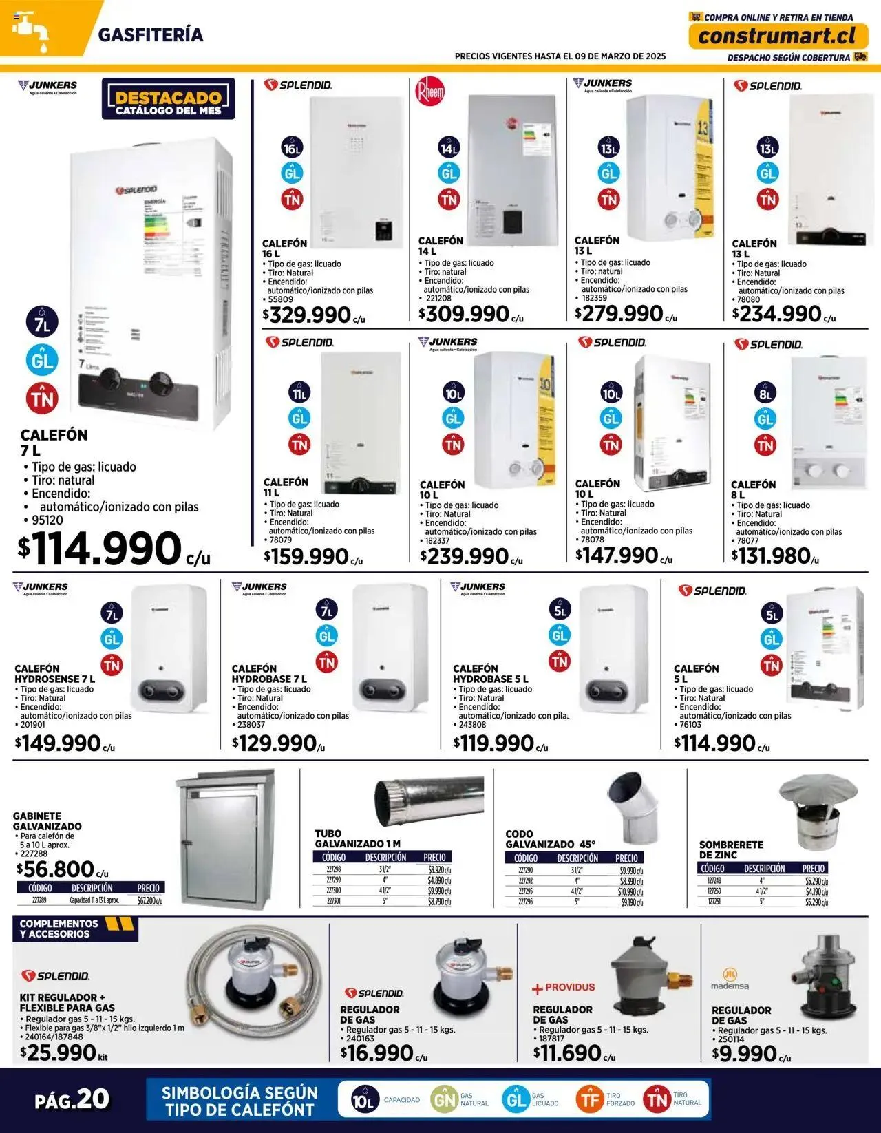 Catálogo de Construmart ofertas  1 de marzo al 31 de marzo 2025 - Página 20