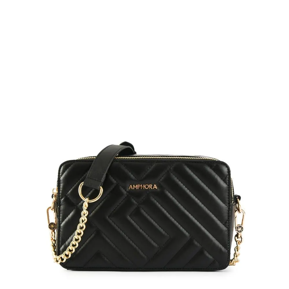Cartera bandolera pequeña brunet negro