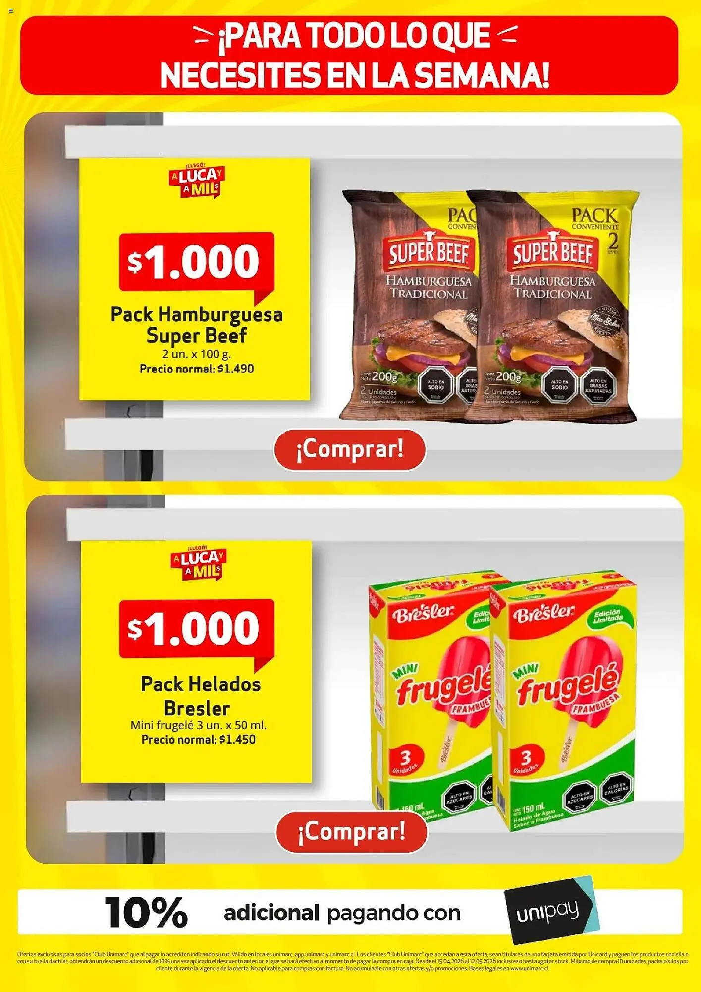 Catálogo de Catálogo Unimarc 15 de abril al 13 de mayo 2026 - Página 15