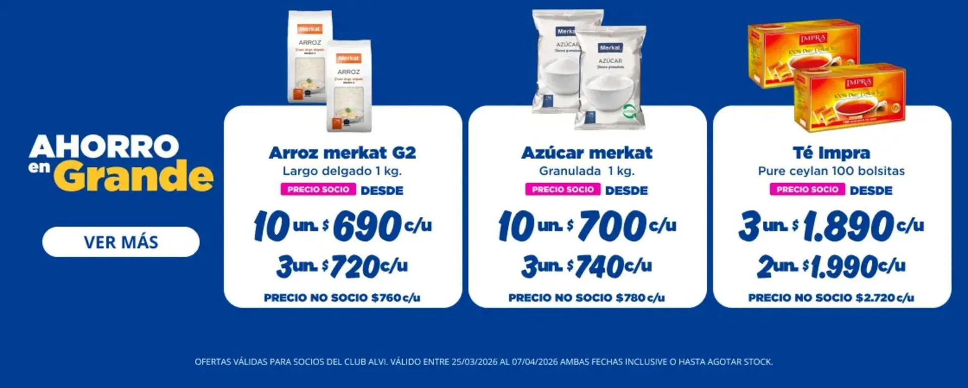 Catálogo de Catálogo Alvi 25 de marzo al 7 de abril 2026 - Página 1