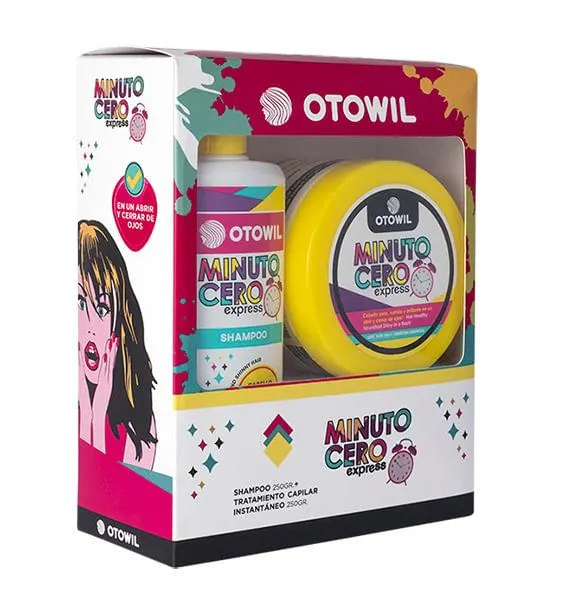 Combo Otowil Minuto Cero Shampoo 250ml + Tratamiento 250ml