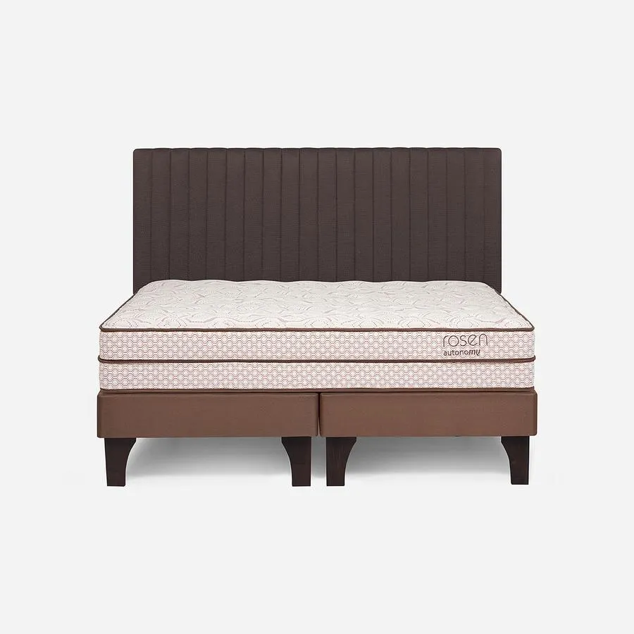 Cama Autonomy Land de 2 Plazas + Respaldo Lucio