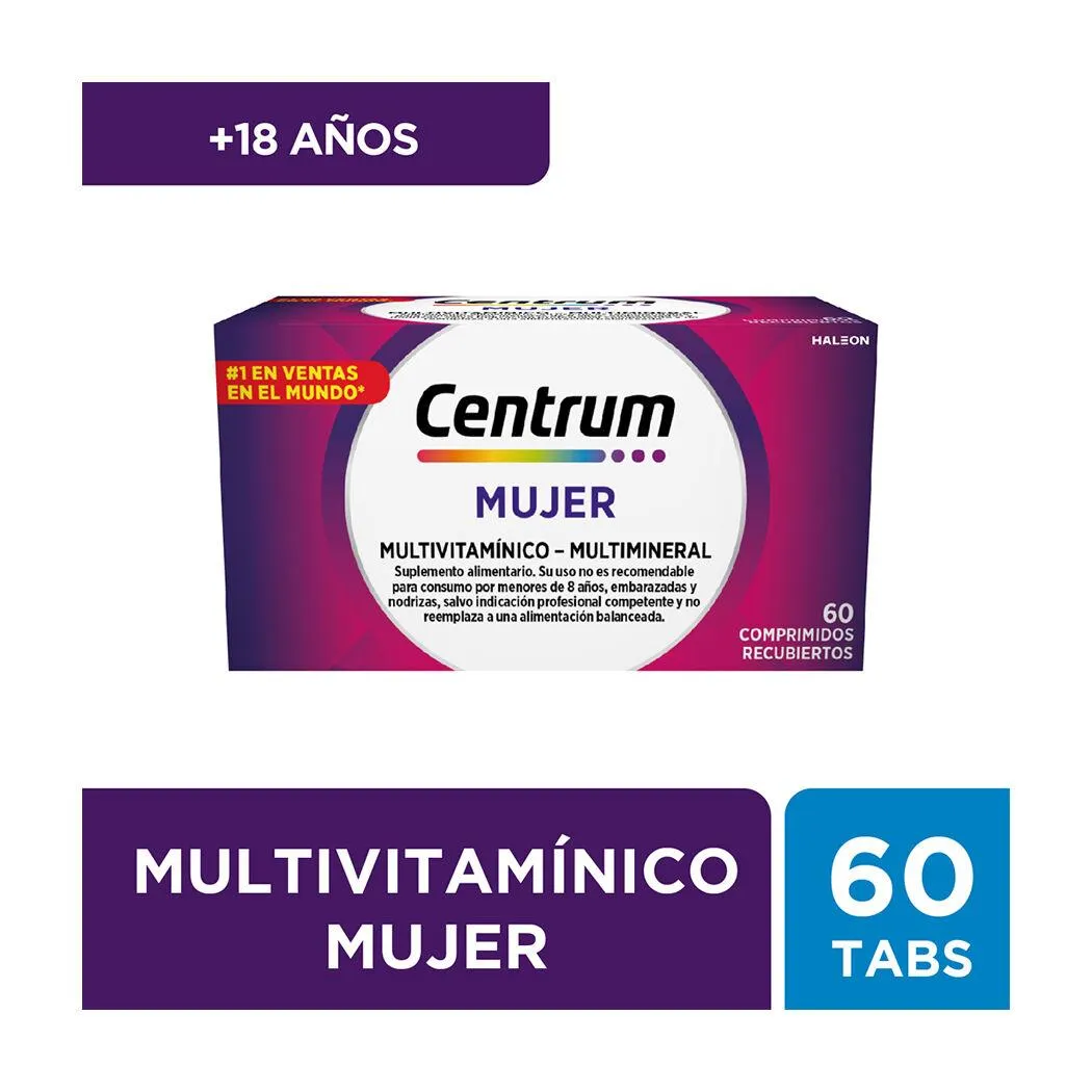 Centrum Mujer 60 Comprimidos