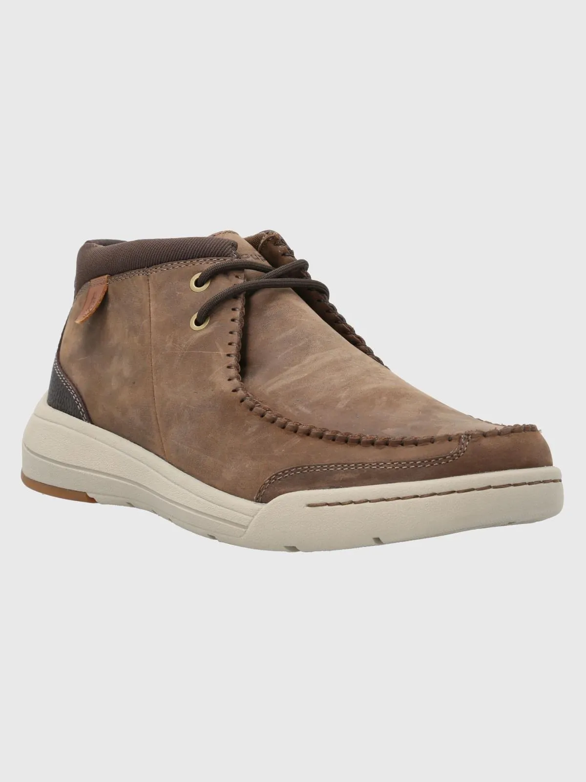 Botín Cuero Hombre Intee Café