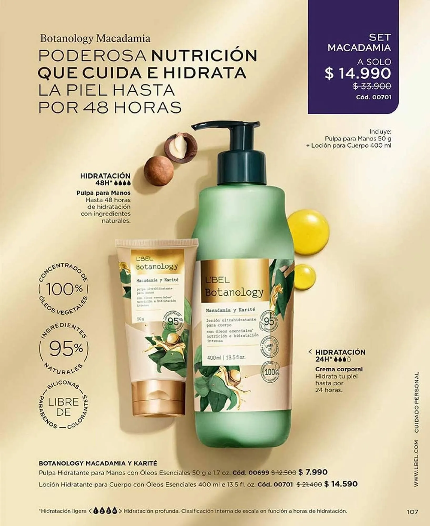 Catálogo de Catálogo L'Bel 4 de febrero al 28 de febrero 2025 - Página 107