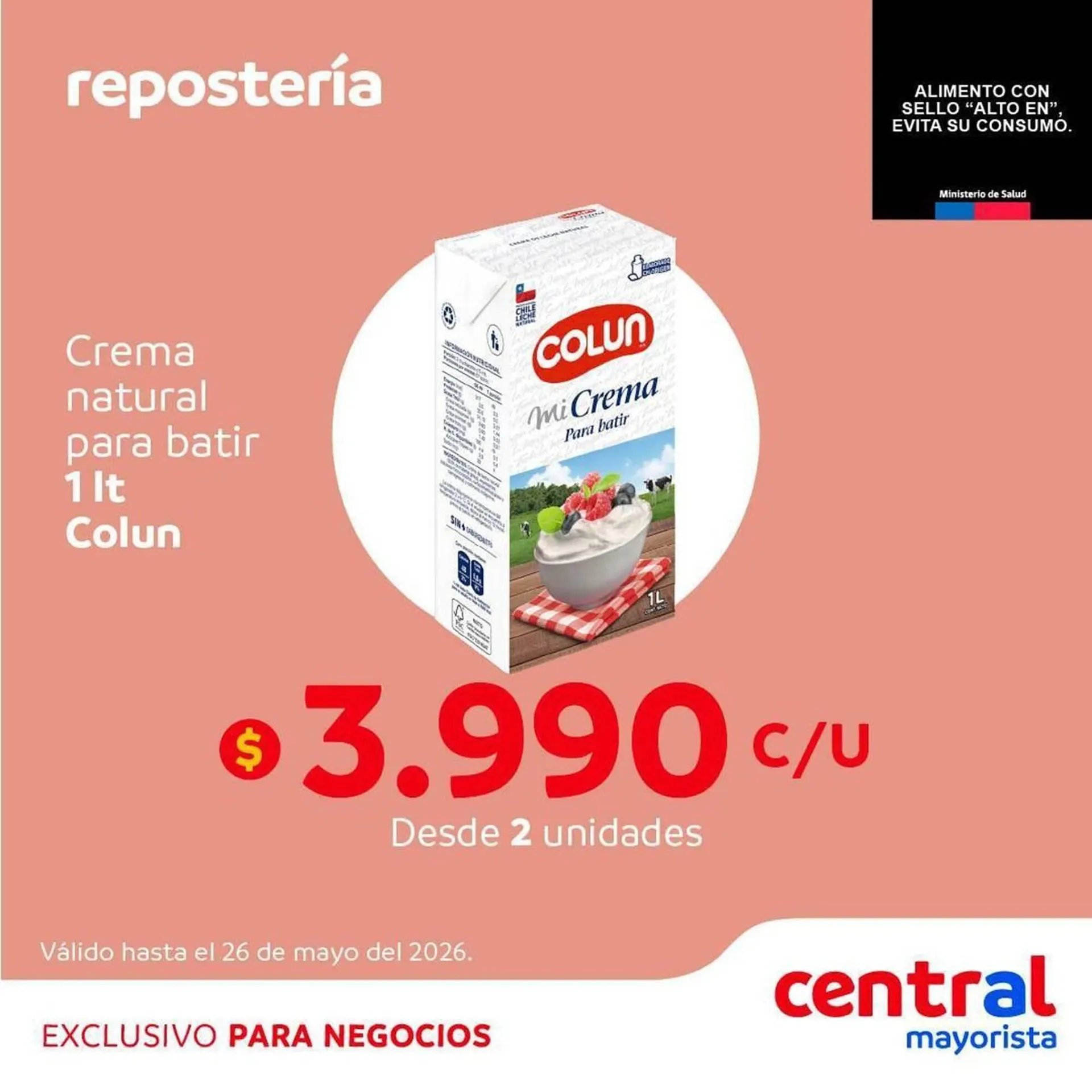 Catálogo de Catálogo Central Mayorista 23 de abril al 26 de mayo 2026 - Página 4