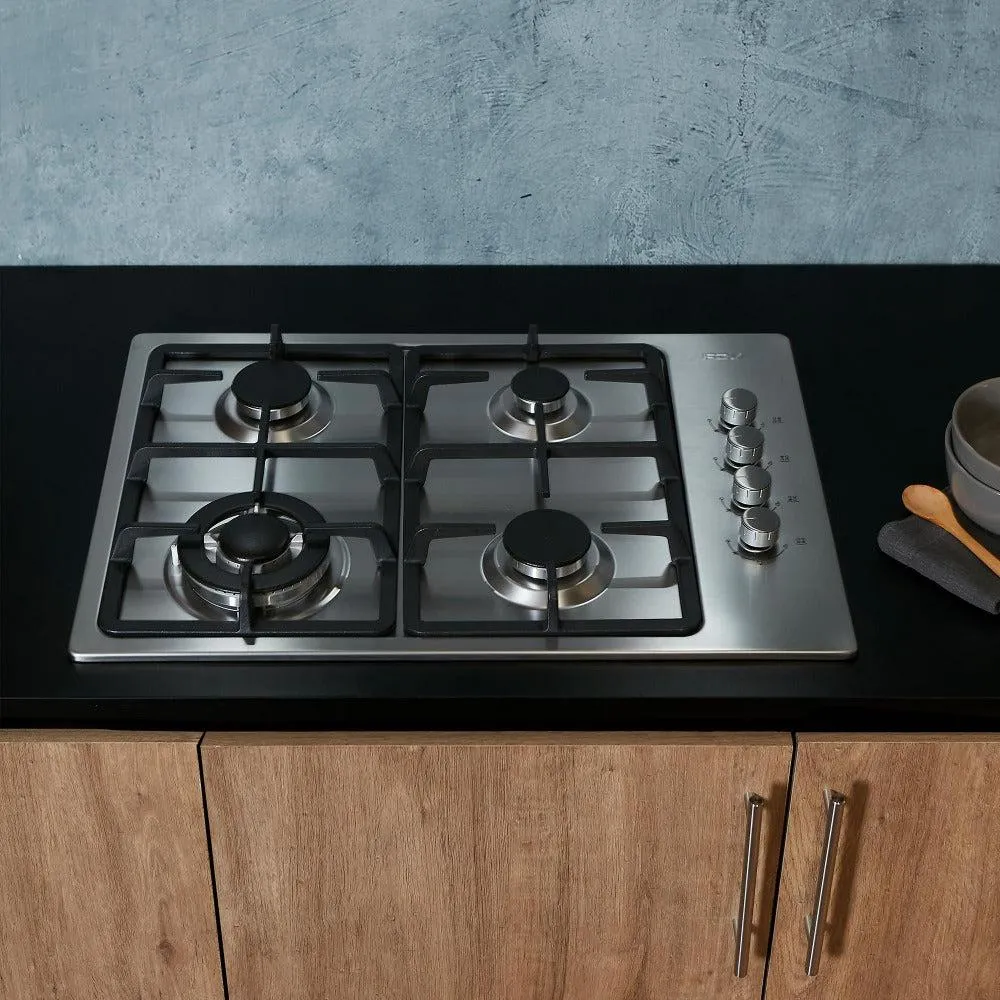 Encimera a Gas Design 4T 4 Quemadores 65 cm FDV