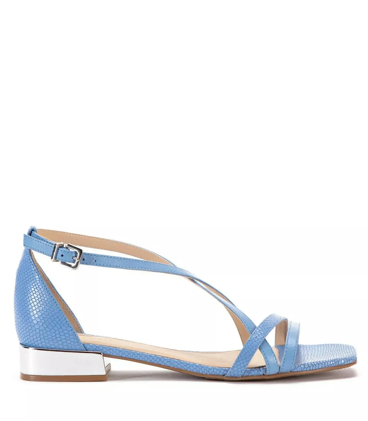 Sandalia Perla Celeste