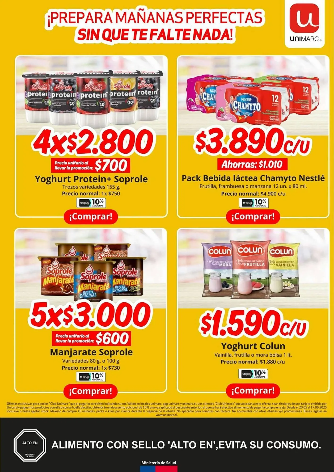 Catálogo de Catálogo Unimarc 20 de mayo al 17 de junio 2025 - Página 2