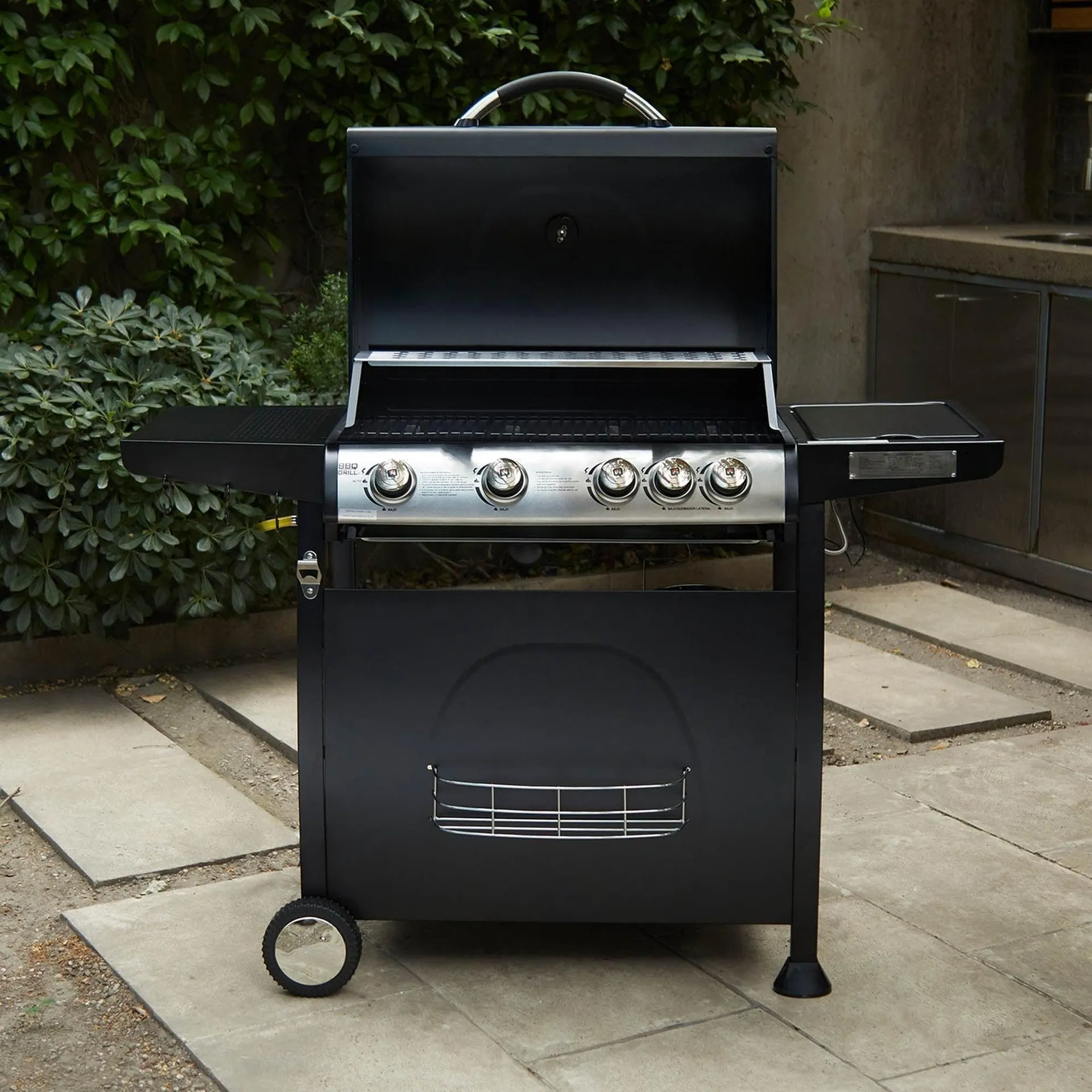 Parrilla Indiana 4 Quemadores + Quemador Lateral BBQ402GCQL BBQ Grill