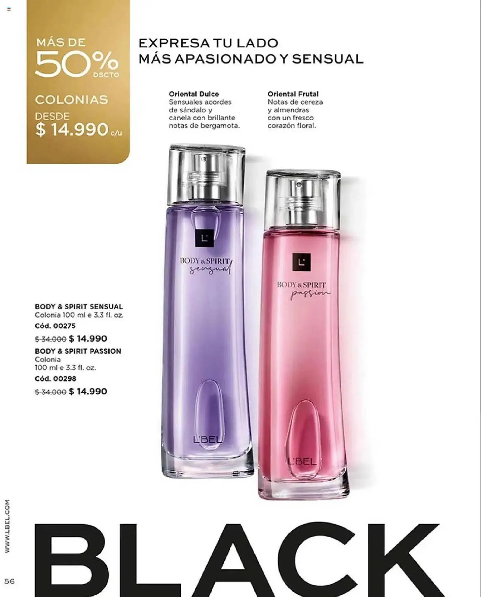 Catálogo de Catálogo L'Bel 14 de octubre al 1 de noviembre 2025 - Página 56