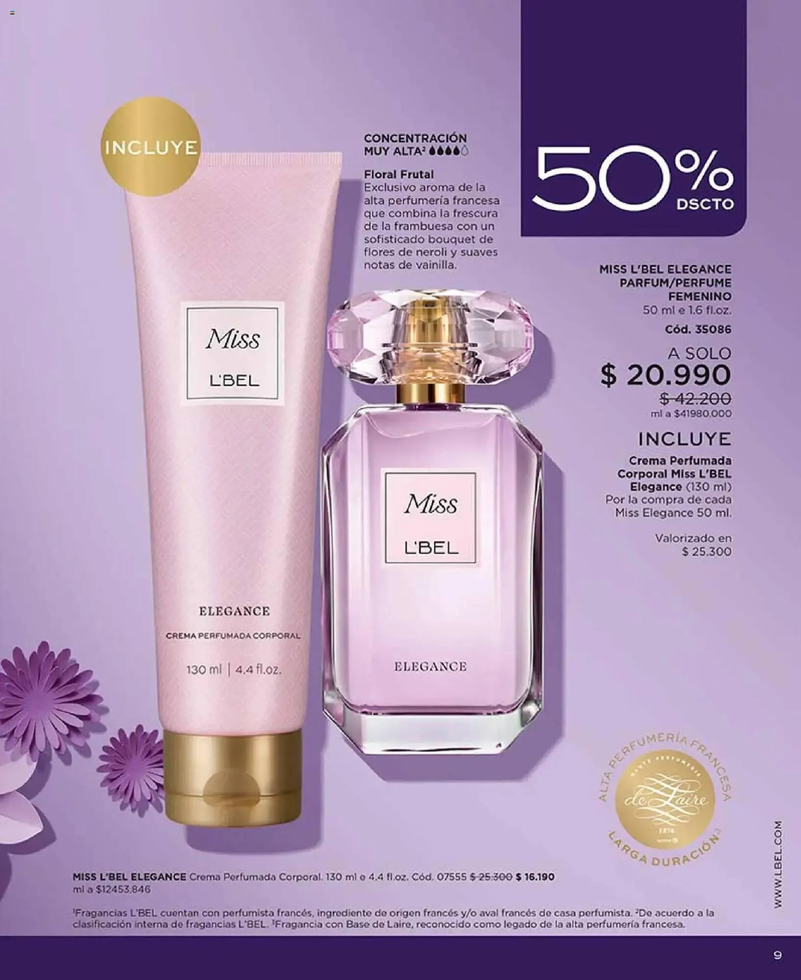 Catálogo de Catálogo L'Bel 18 de marzo al 31 de mayo 2026 - Página 9