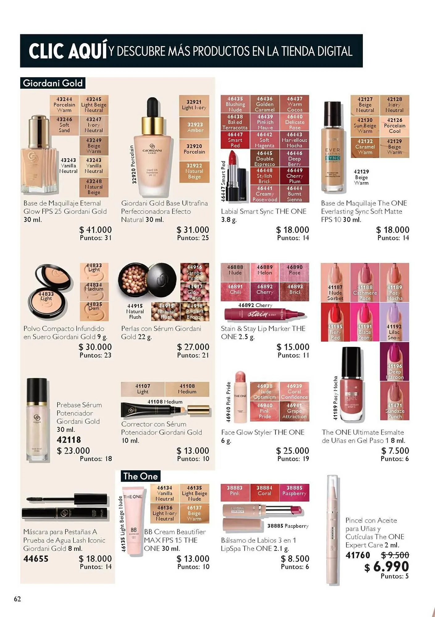 Catálogo de Catálogo Oriflame 24 de enero al 13 de febrero 2026 - Página 62