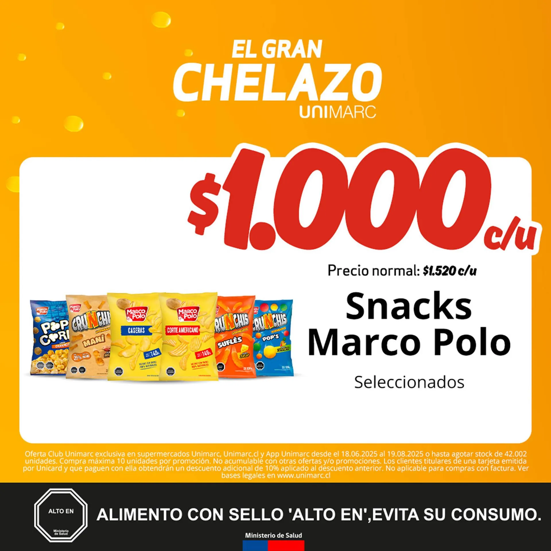 Catálogo de Catálogo Unimarc 31 de julio al 3 de agosto 2025 - Página 3